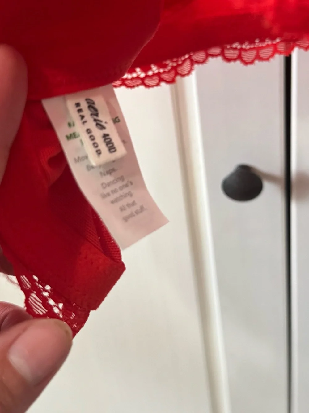 Aerie Real Power Paisley Lace Strappy Balconette Bra 40DD - Picture 7 of 8